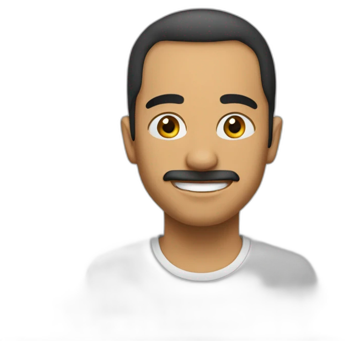 رجل أسمر يلبس لاكوست ولارني emoji