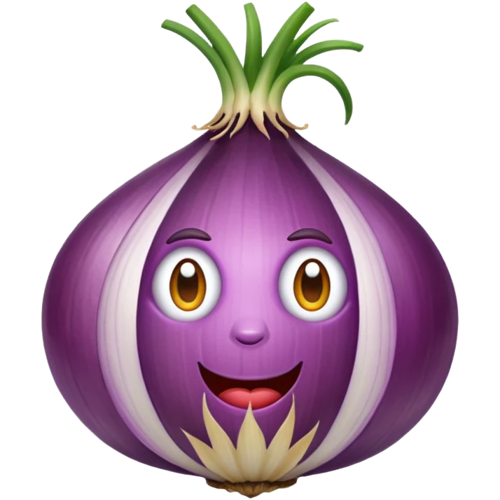 purple onion emoji