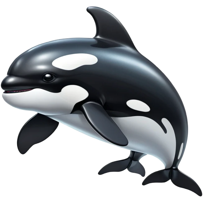 dystopian cybernetic android orca emoji