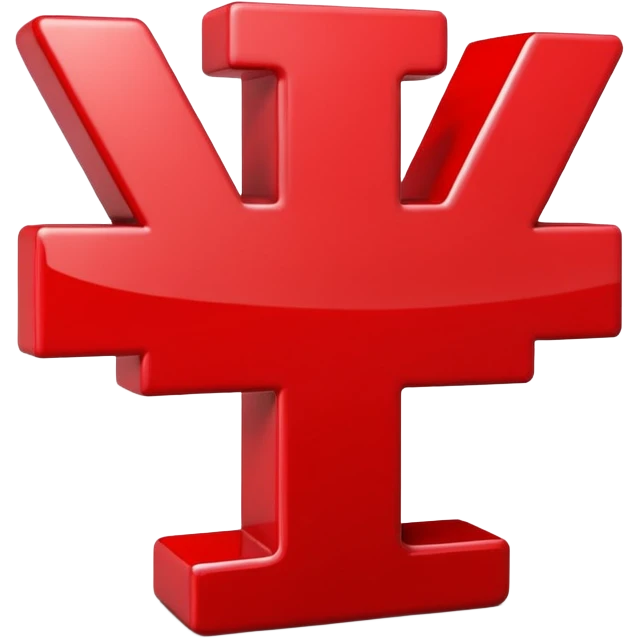 red hashtag symbol emoji