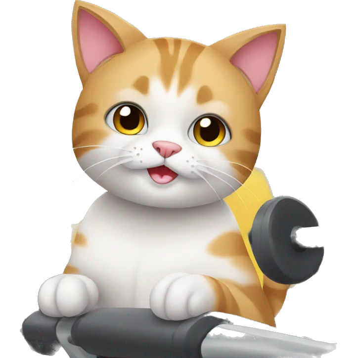cat at the gym emoji