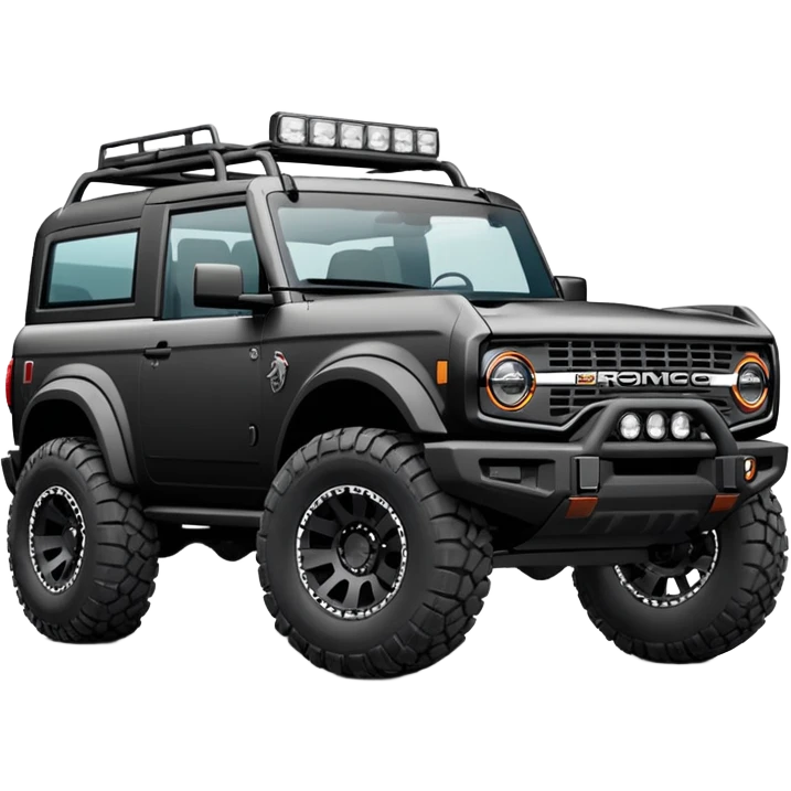 2025 black ford bronco emoji