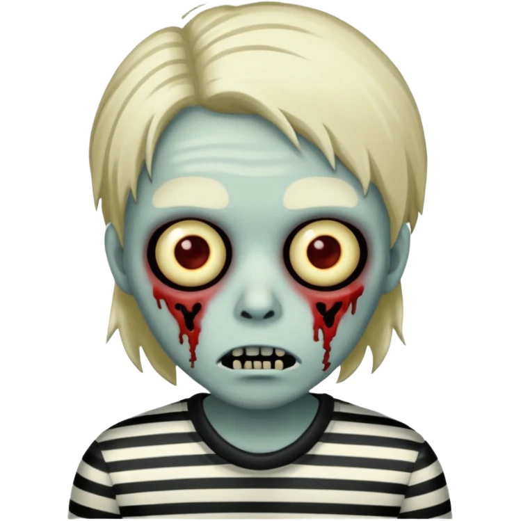 zombies in stripes emoji