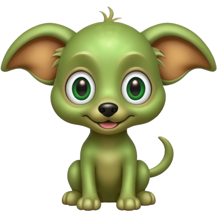 Gog the alien dog emoji
