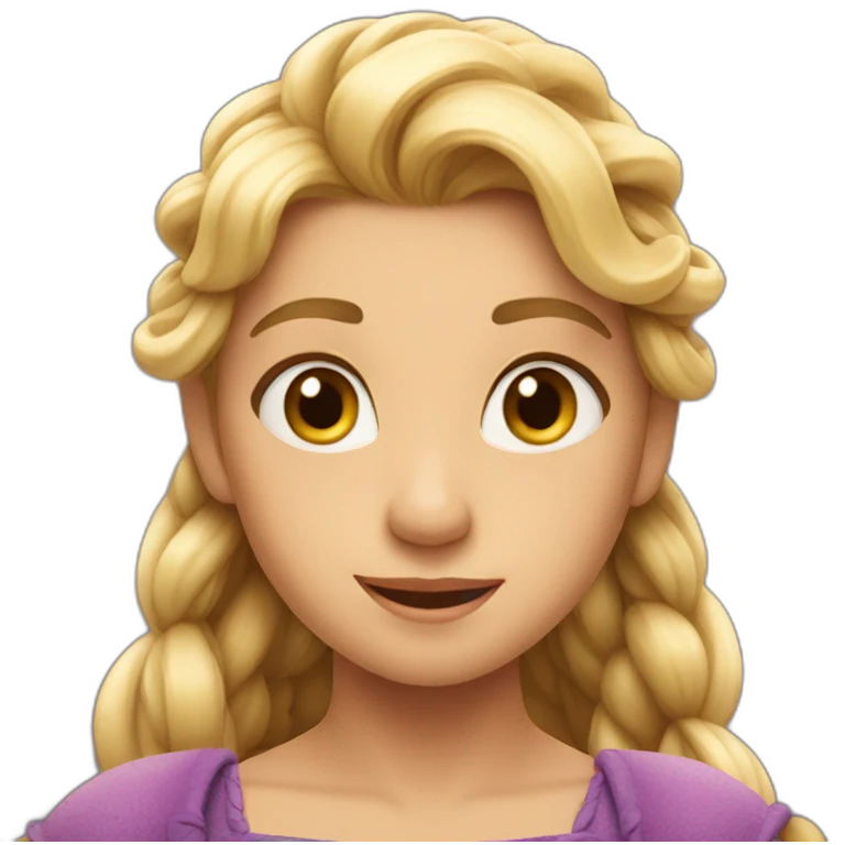 Raiponce  emoji