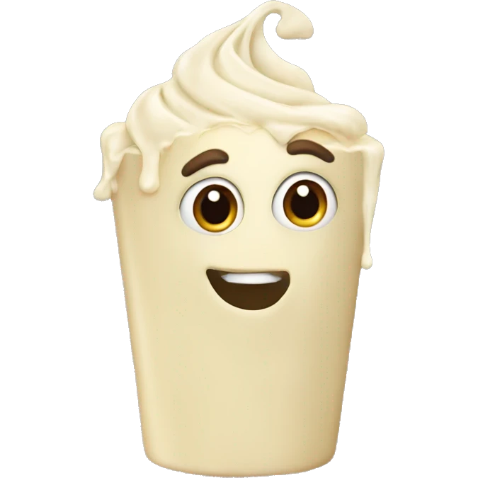 White chocolate  emoji