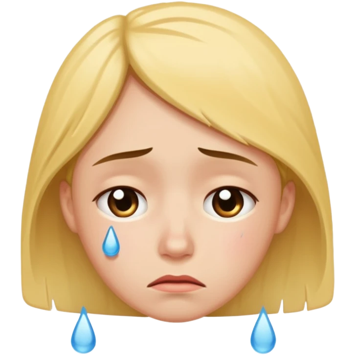 realistic 😭 emoji