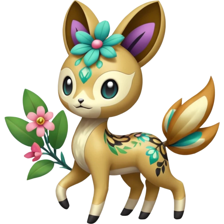 Meloetta-Sprigatito-Pokémon-Fakémon-fusion-hybrid-creature emoji
