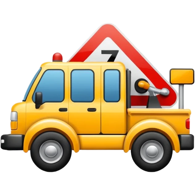 towing zone icon emoji