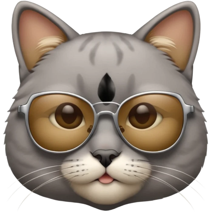 Cat wearing sunglasses emoji