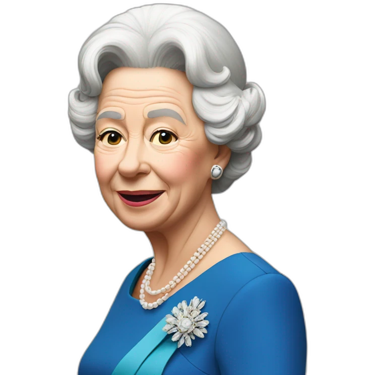 Elizabeth II emoji