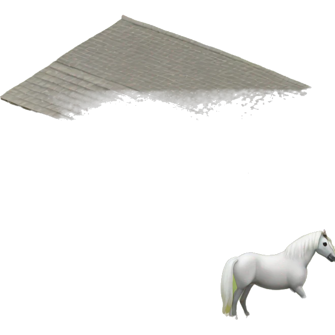 Horse stable emoji