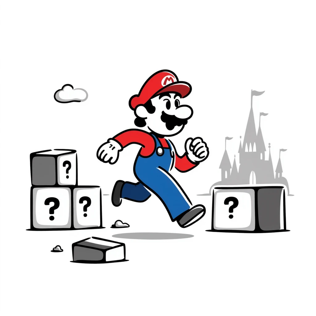 mario retro world emoji