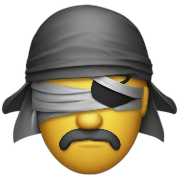 duct tape pirate emoji