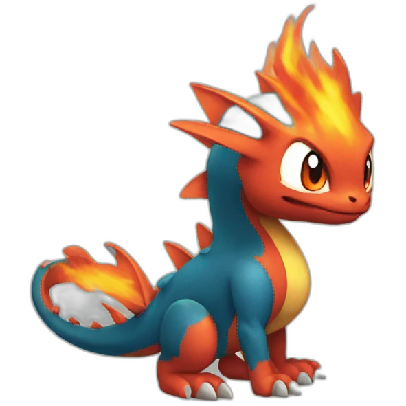 Dracaufeu pokemon emoji