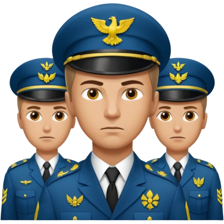 Ukrainian intelligance agency warrior man company group team one emoji