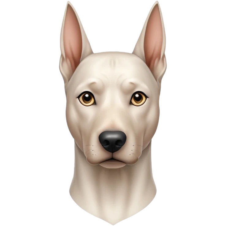 white doberman Y3 emoji