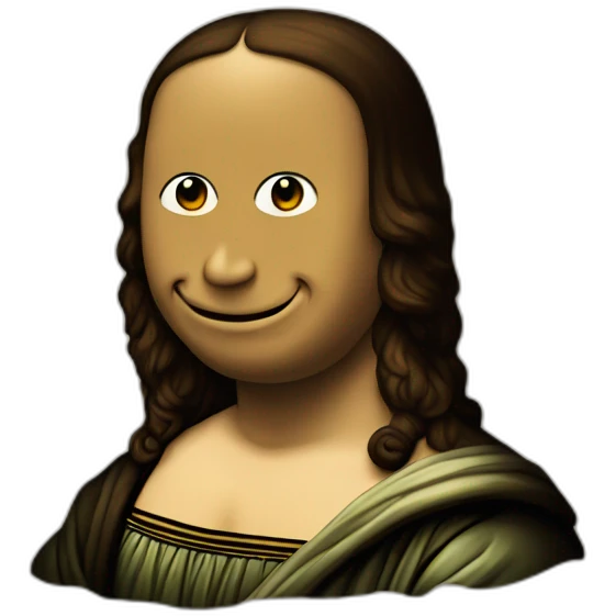 Mona Lisa Ecce Homo emoji