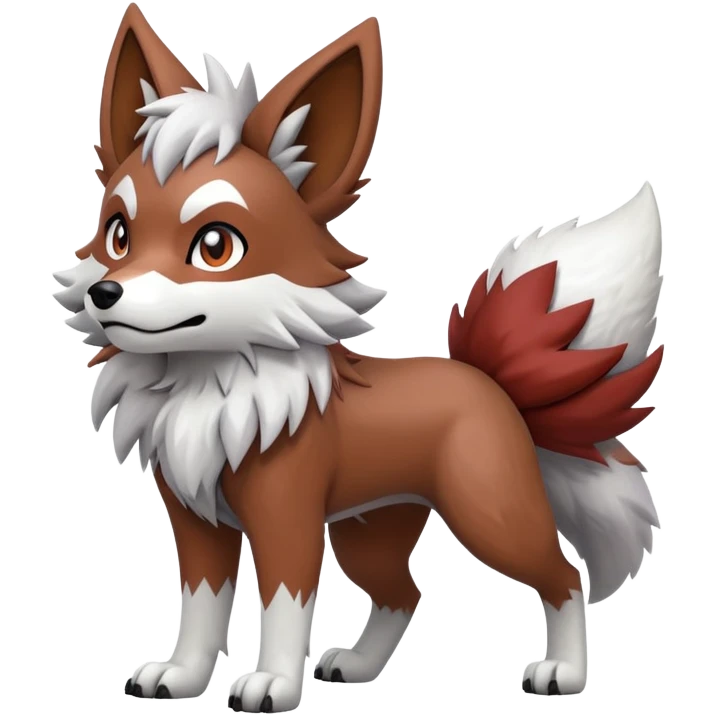  Lycanroc (Full body) emoji