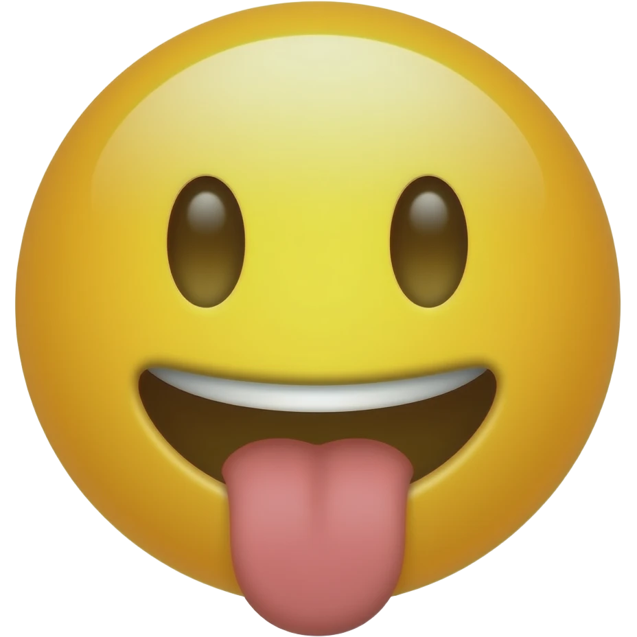 yellow circle with face on it sticking out doing 67 meme emoji