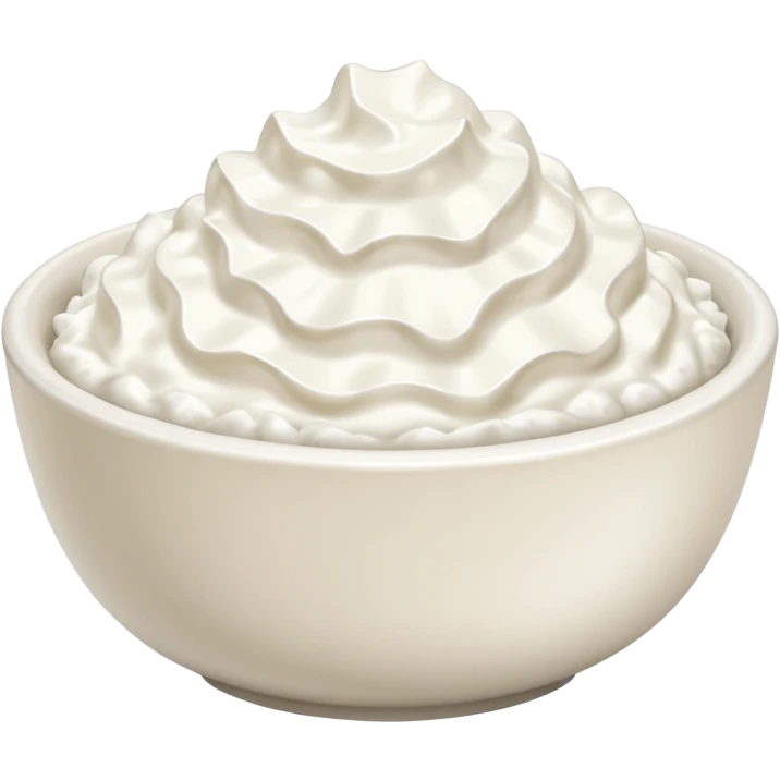 Cottage cheese emoji