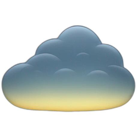 rain over water emoji