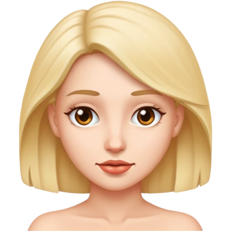 Голая женщина с ссиськами emoji