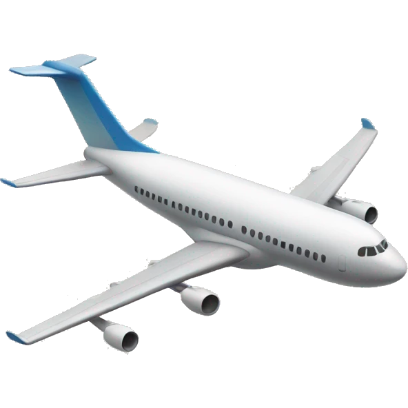 Plane taking off emoji