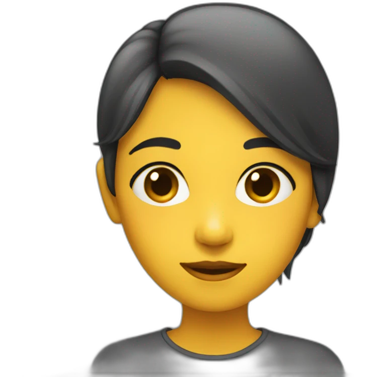 looking girl emoji