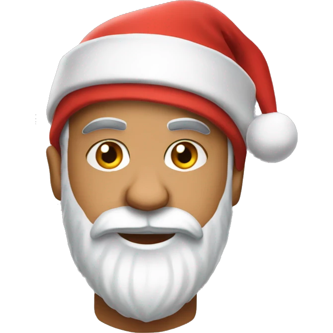 Virat kohli in santa hat  emoji
