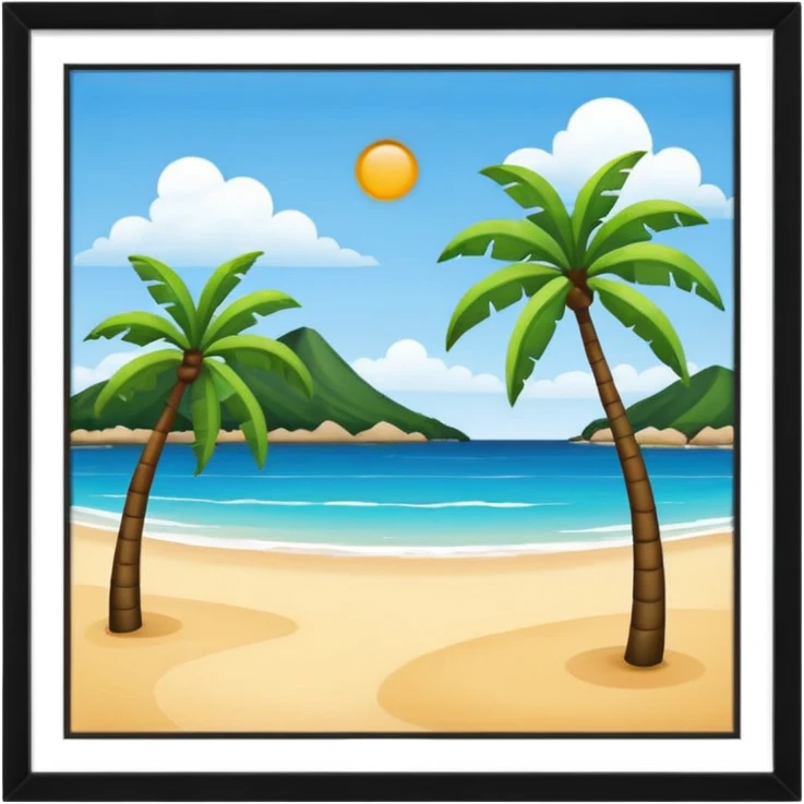 Carte de la Guadeloupe emoji