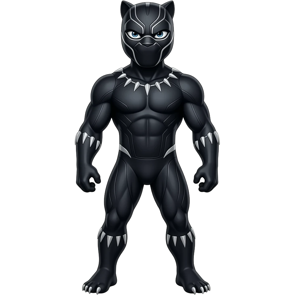 Black panther animal emoji