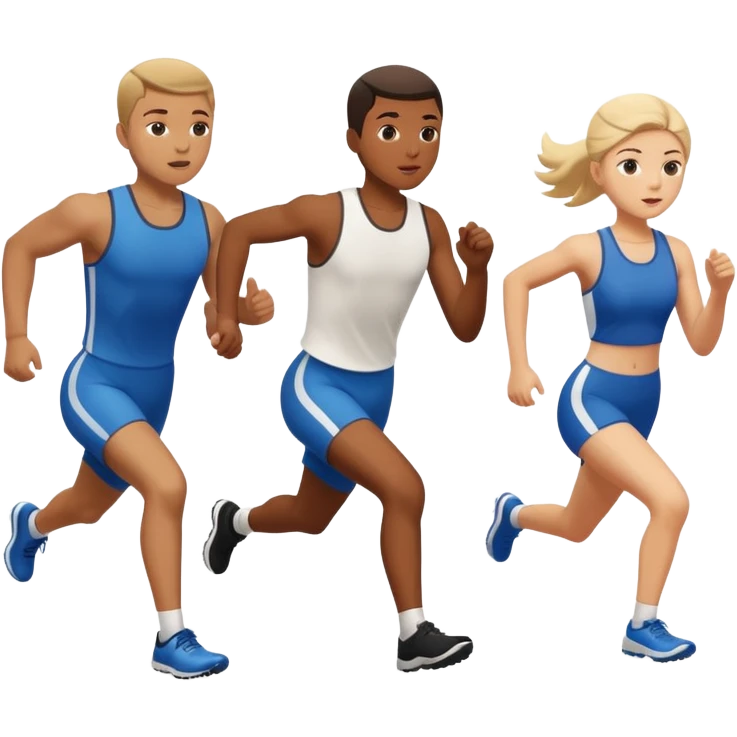 solo running relay  emoji