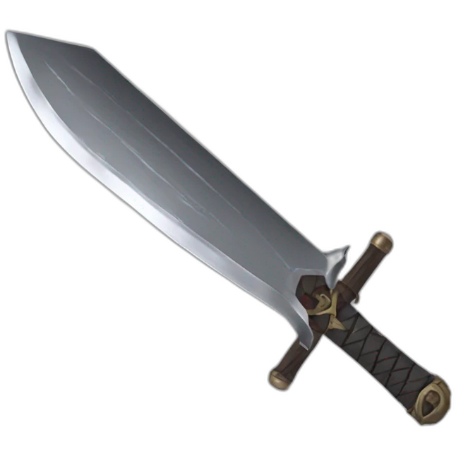 angry berserk guts with large sword emoji
