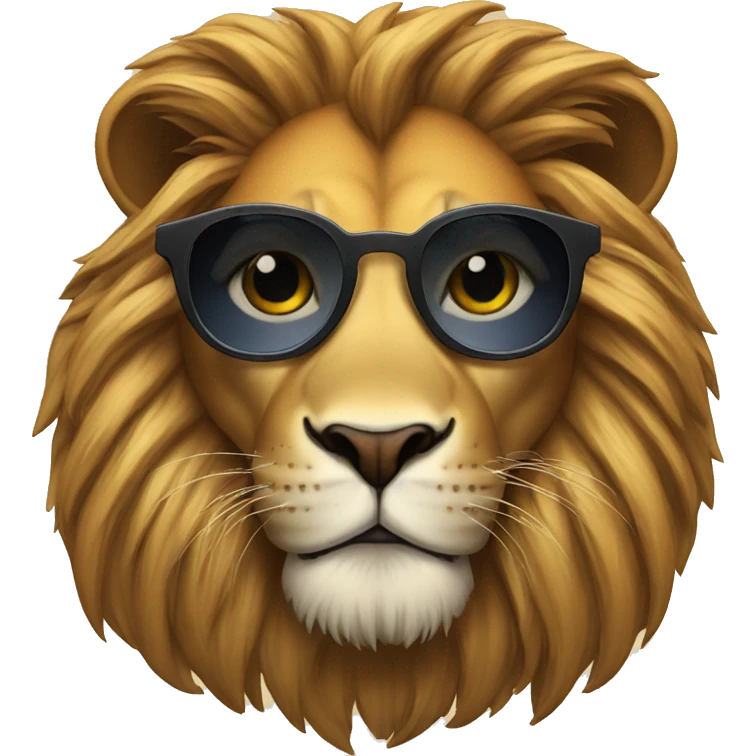 sunglases eye lion emoji