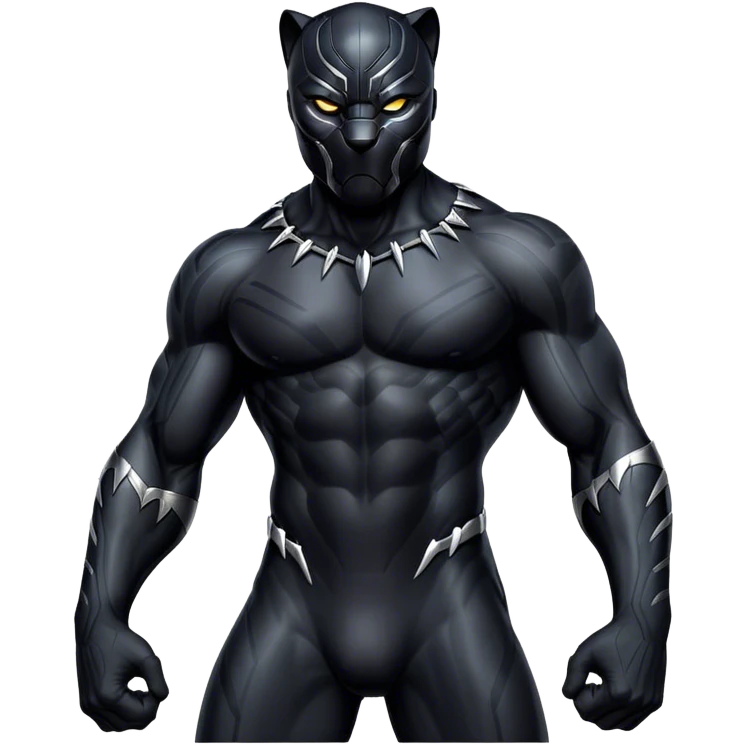 Black panther  emoji