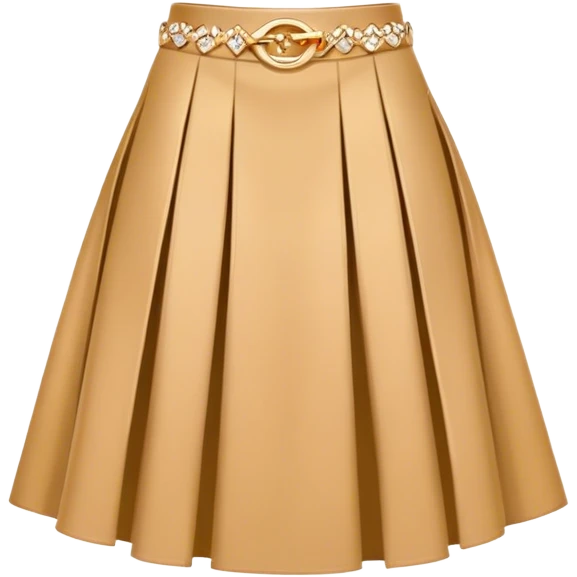 luxury miu miu gold skirt high quality  emoji