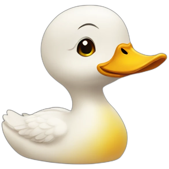 Duck love emoji