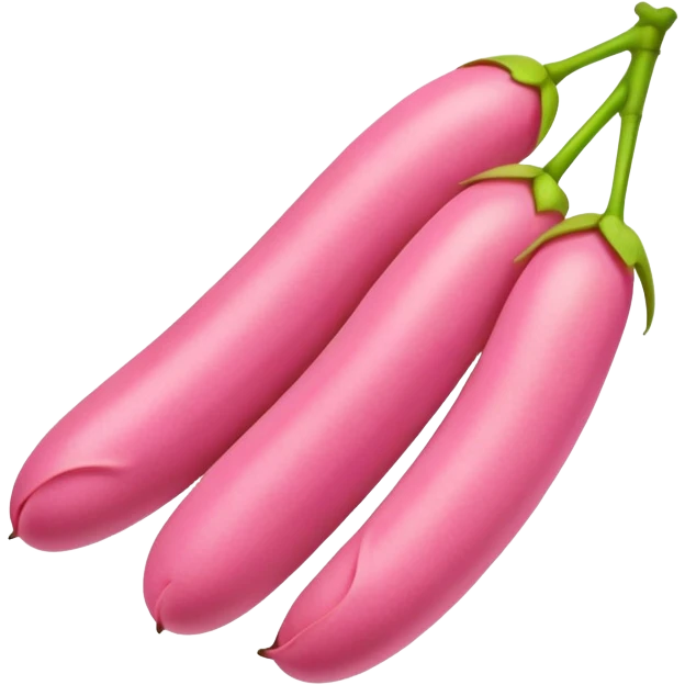Pink Edamame emoji