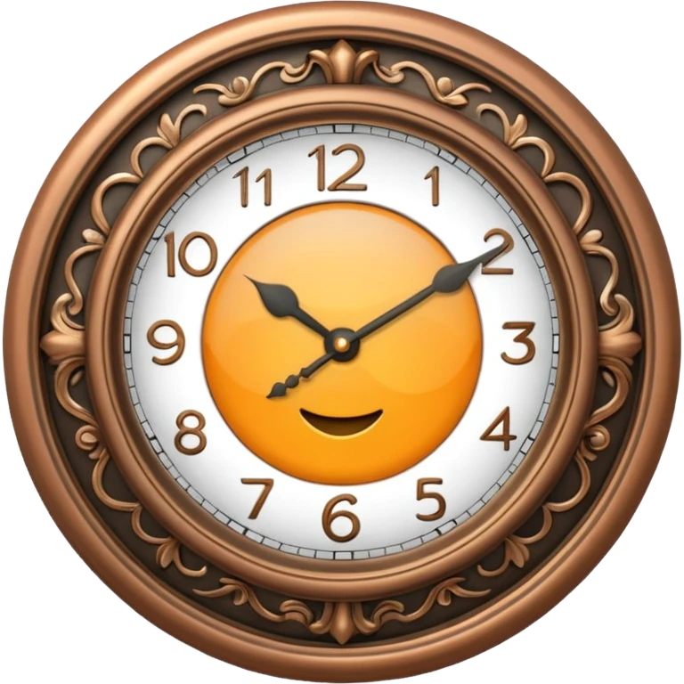 Clock ittttt emoji