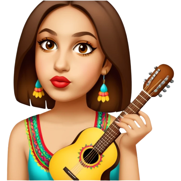 Vibrant Festival Singer emoji