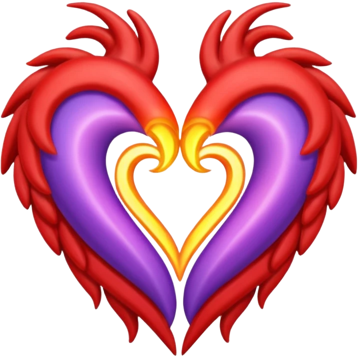 twin flame heart emoji