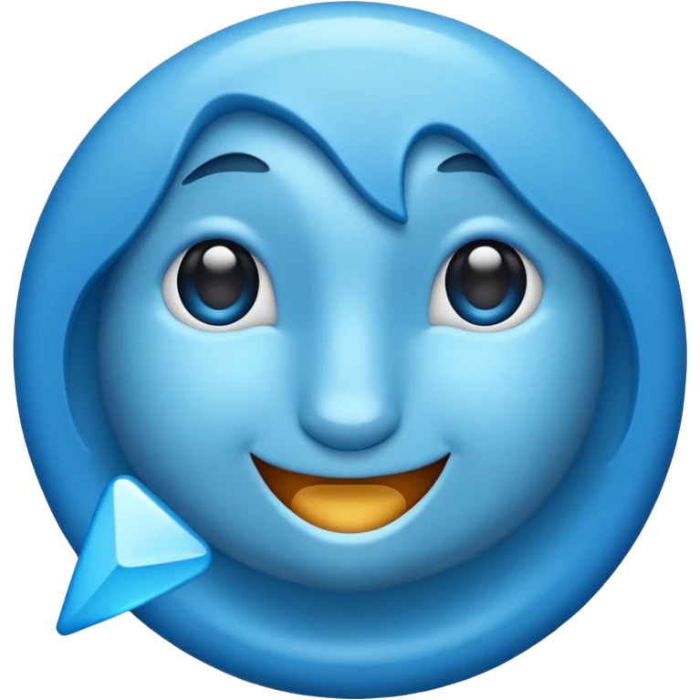 Blue tick emoji