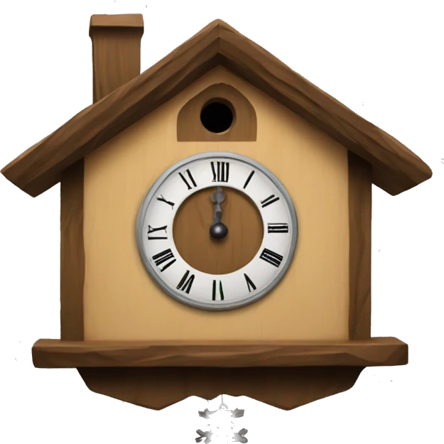 cuckoo clock emoji
