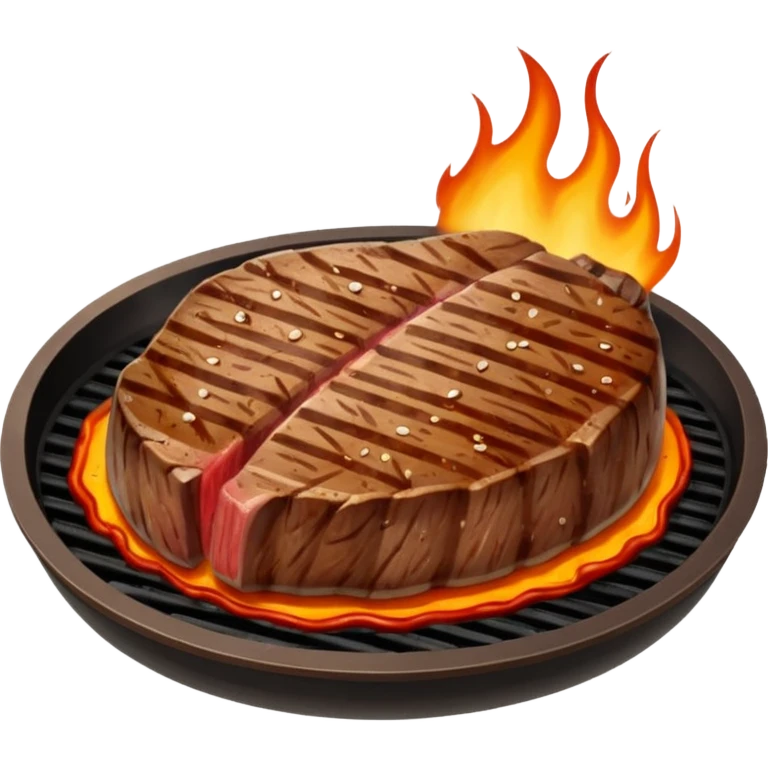 Restaurant Sign steak emoji