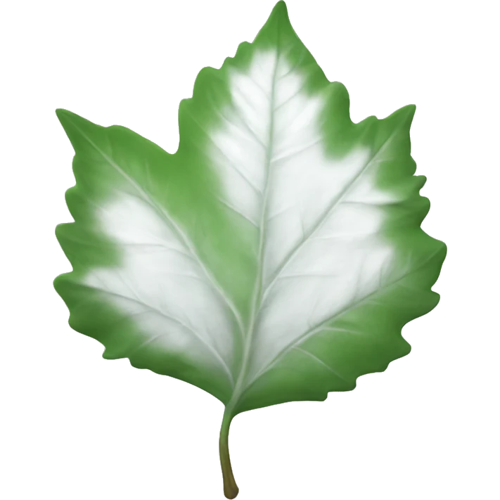 white leaf emoji