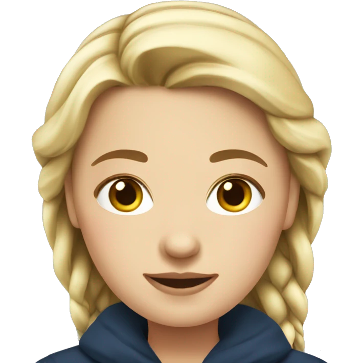 Norwegian female i national dressu emoji
