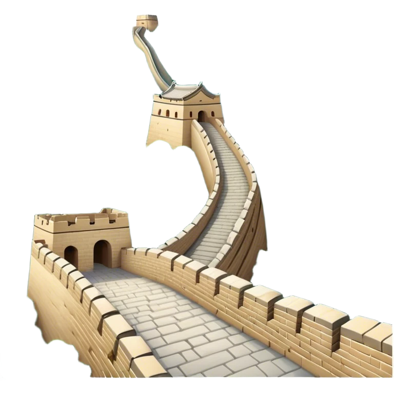 great wall of china, no frame emoji