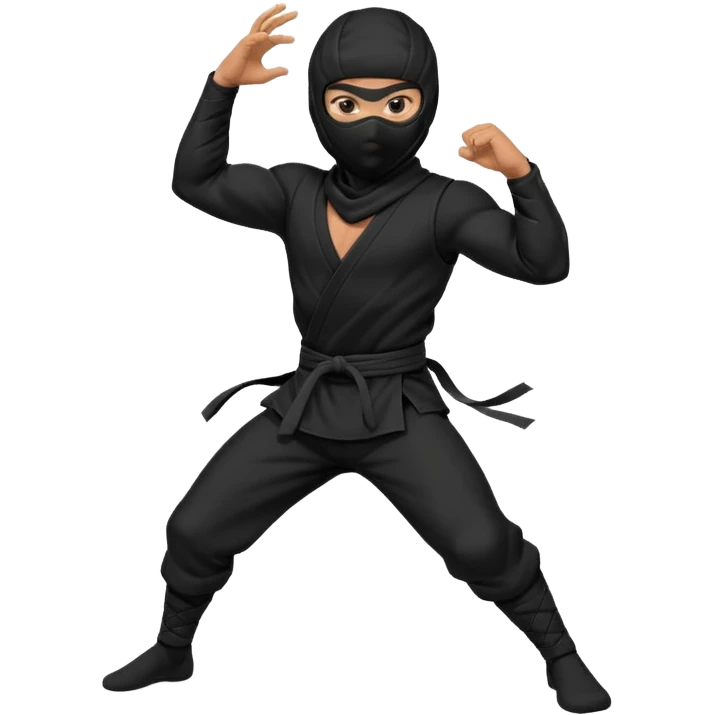 Ninja boy 360 emoji