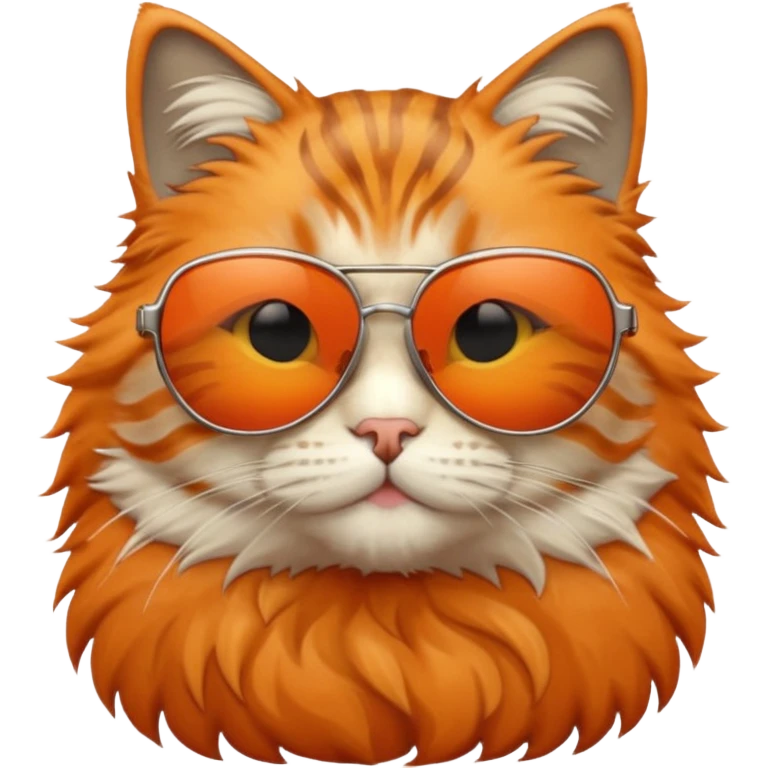 Cat wearing sunglasses emoji